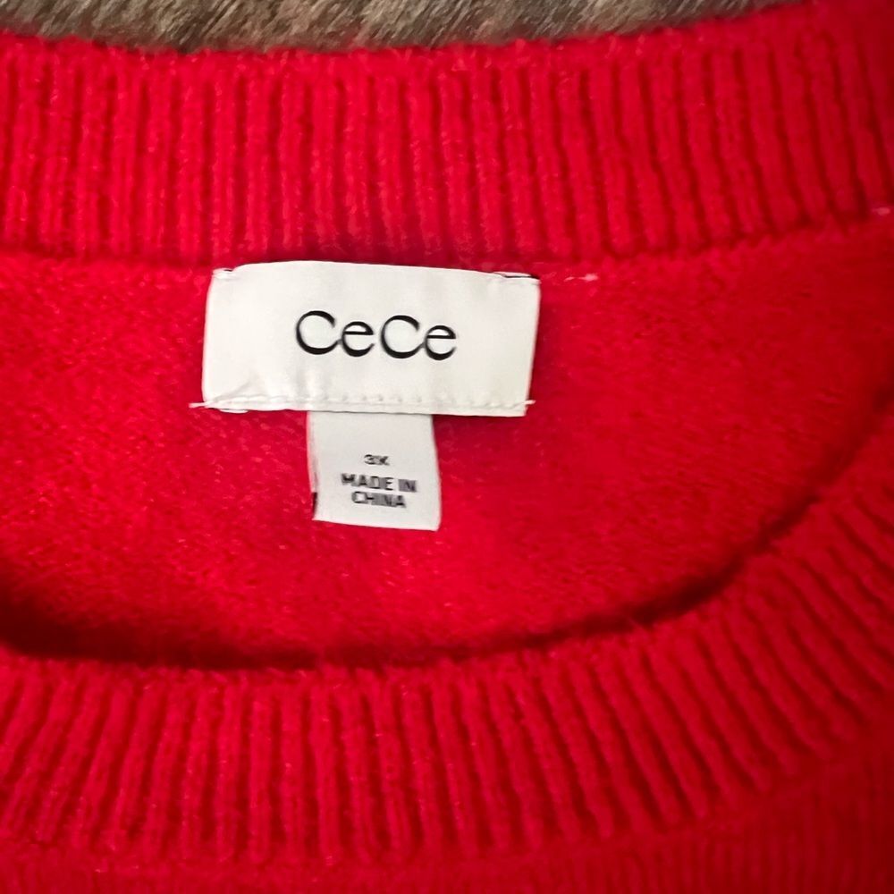 Cece Women's Merry Crewneck Sweater-Size 3X - Picture 3 of 10
